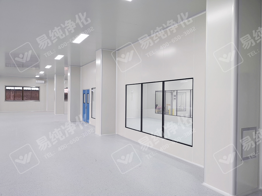 整體工程采用手工板裝修改造，吊頂采用手工單玻鎂凈化板，墻體采用手工巖棉板.jpg